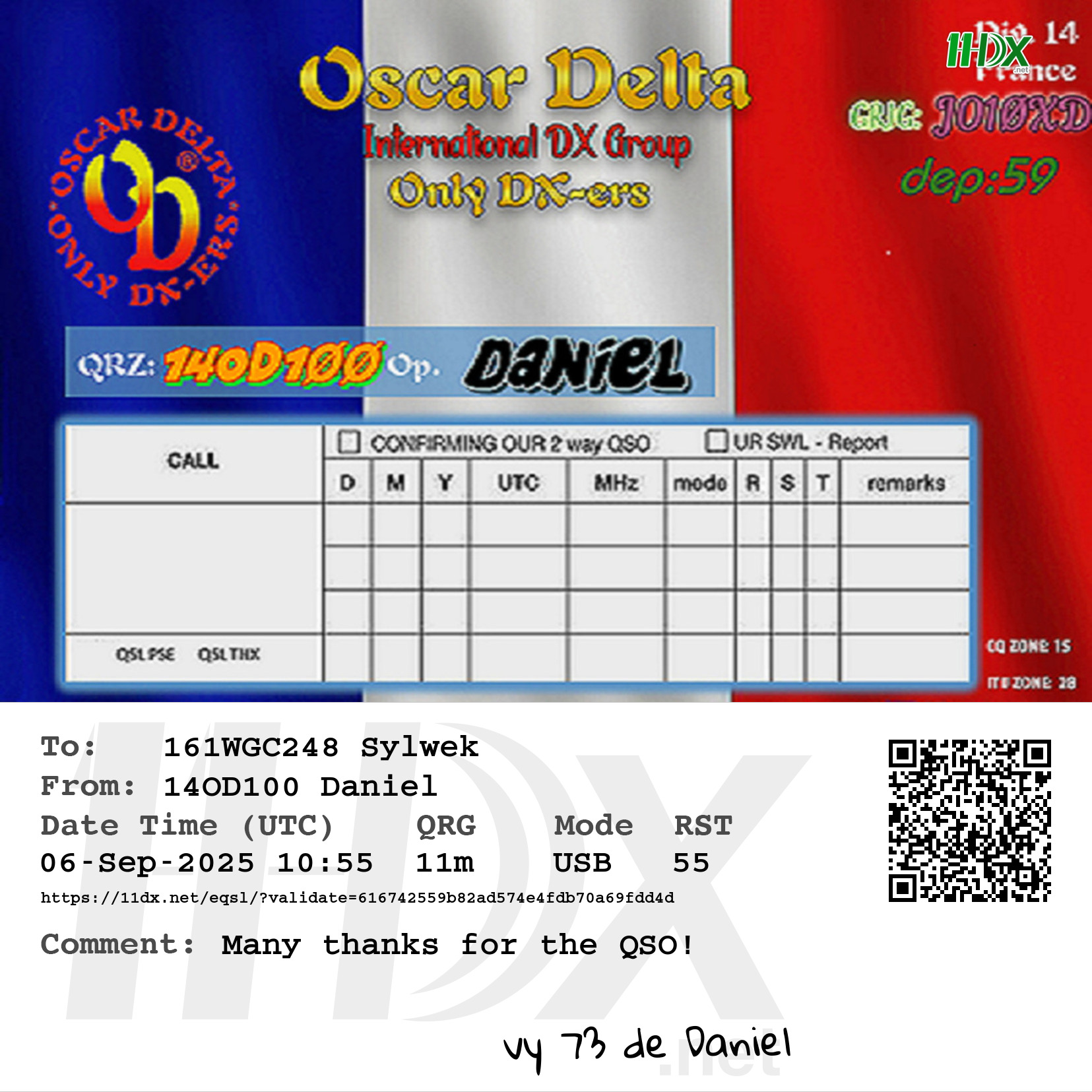 QSL #21