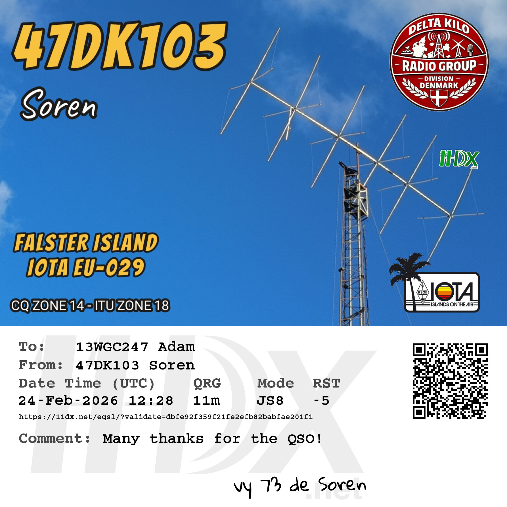 QSL #8