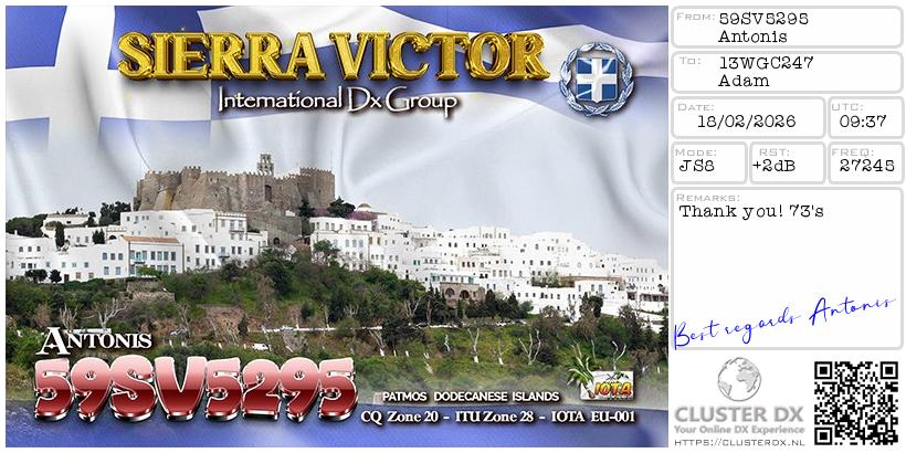 QSL #13